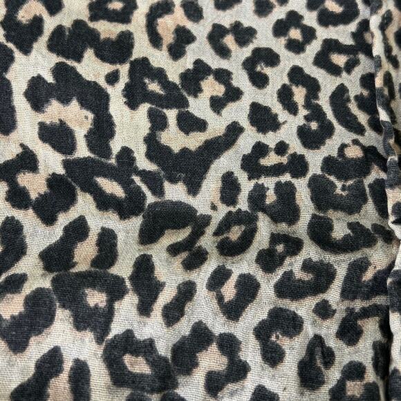 NWT Anthropology by Kyla Seo Women's Kapri Shirt Size Small Wild Cheetah - Picture 13 of 13